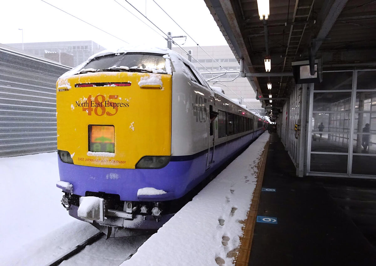 北海道新幹線開業に伴い廃止された「白鳥」号＠新青森駅